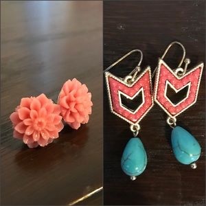 Coral Earring Bundle
